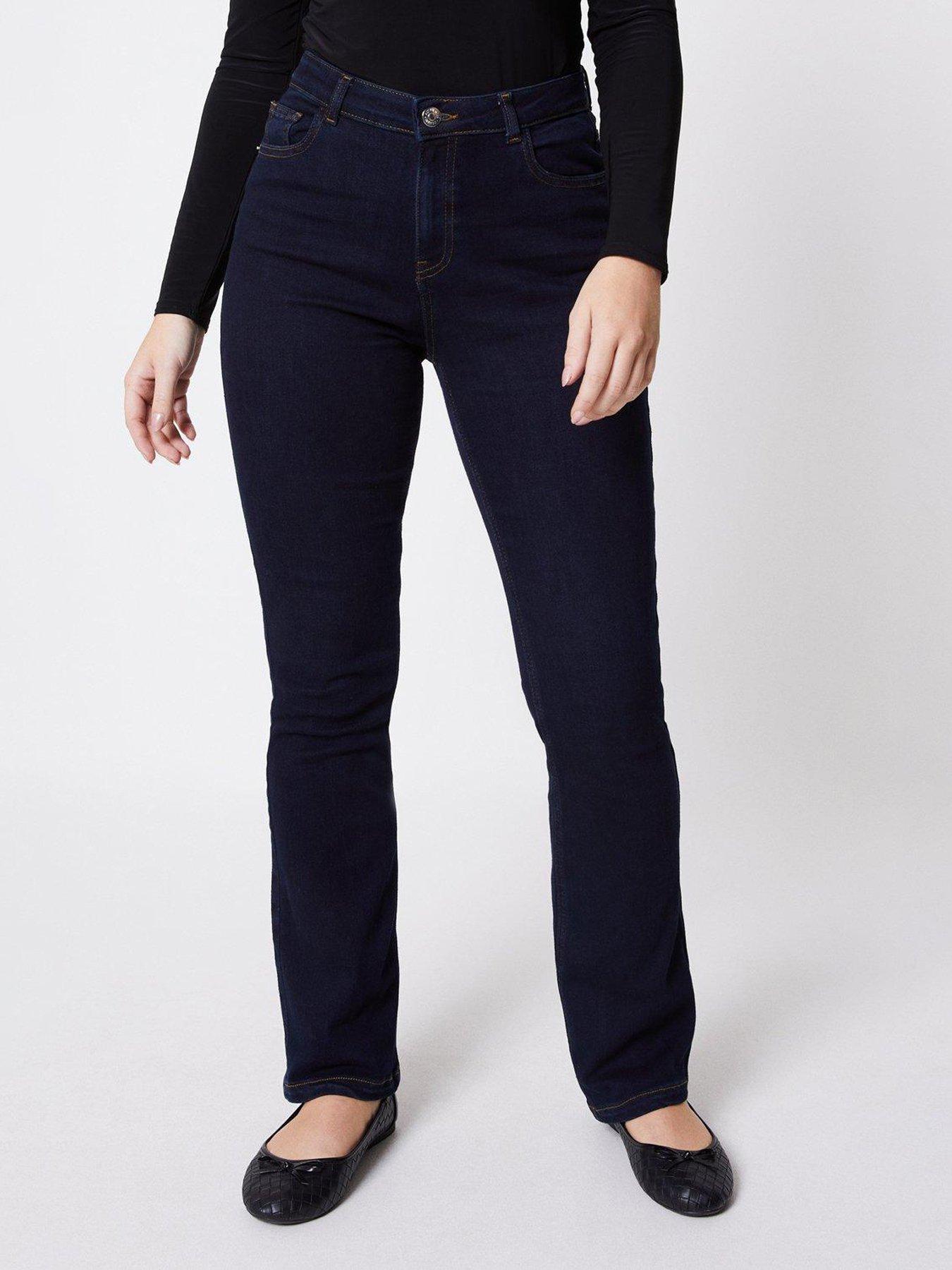 Dorothy Perkins Tall Pull On Denim jeggings in Blue