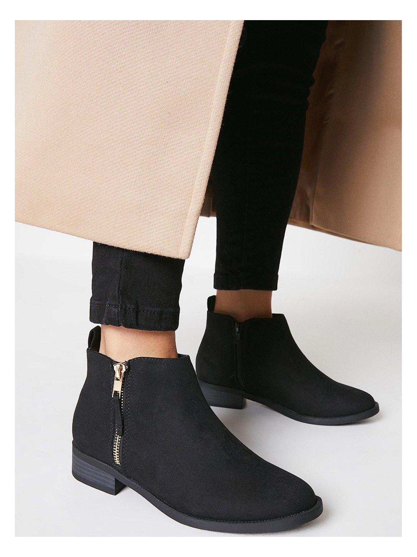 Dorothy perkins hotsell grey ankle boots