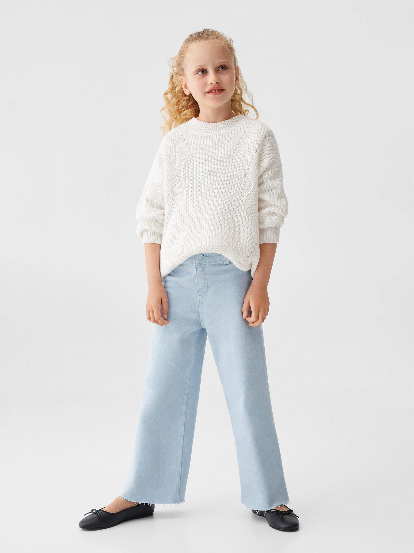 mango-girls-knitted-jumper-light-creamoutfit