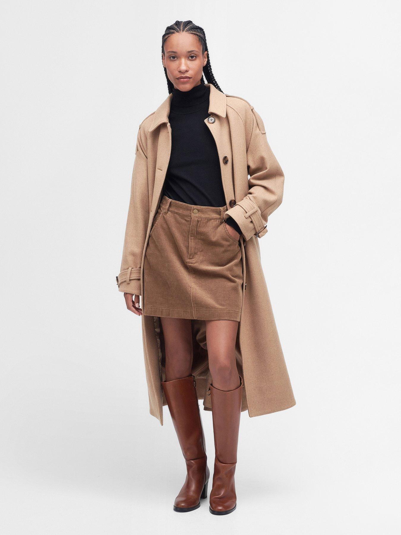 Long wool beige on sale coat