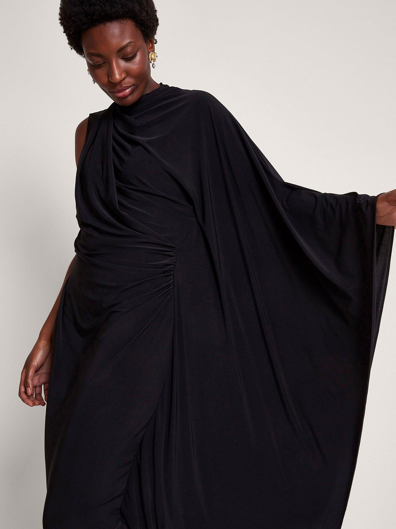 monsoon-drew-drape-midaxi-dress-blackoutfit