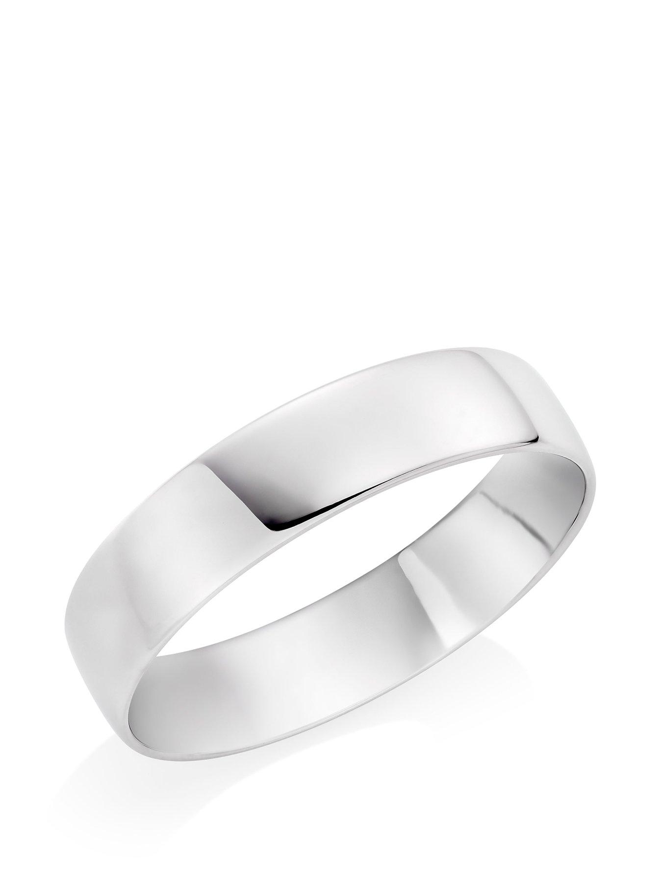 Beaverbrooks Platinum Men's Wedding Ring