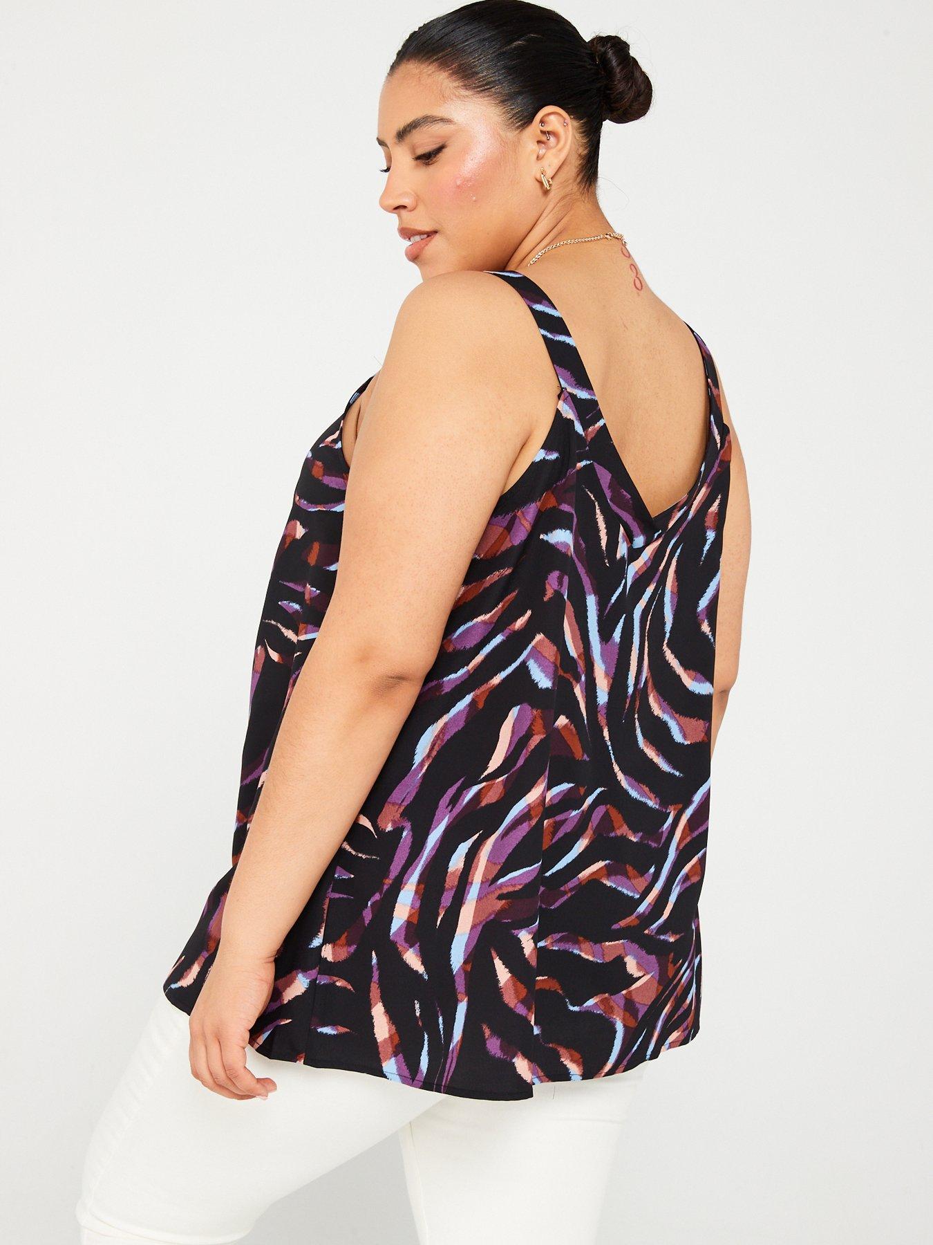 v-by-very-curve-deep-v-neck-wide-strap-cami-printstillFront