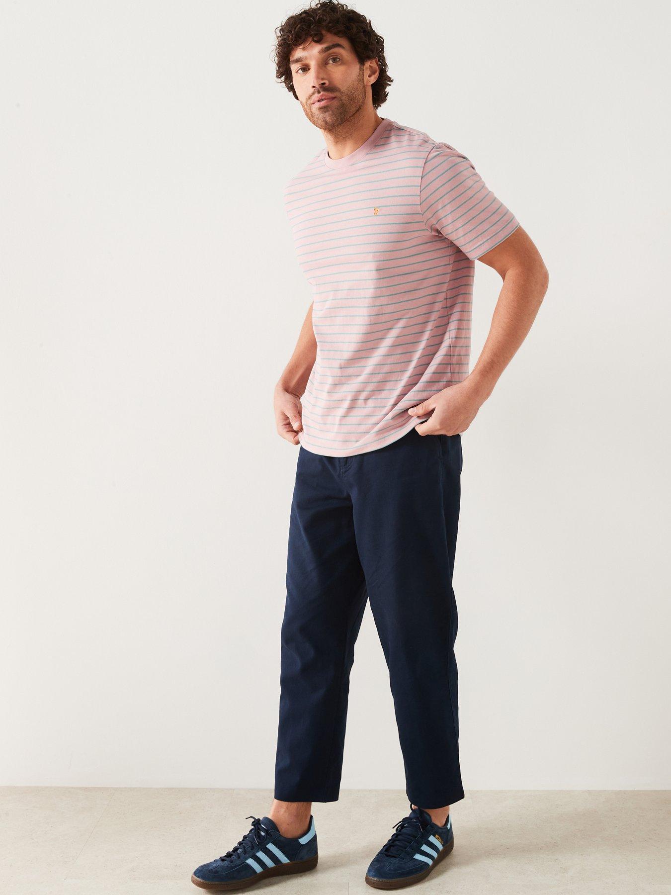 farah-farah-oakland-regular-fit-striped-t-shirt-pinkback