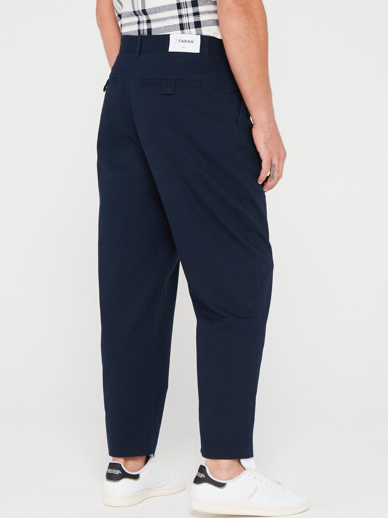 farah-farah-hawtin-taper-fit-trousers-navystillFront