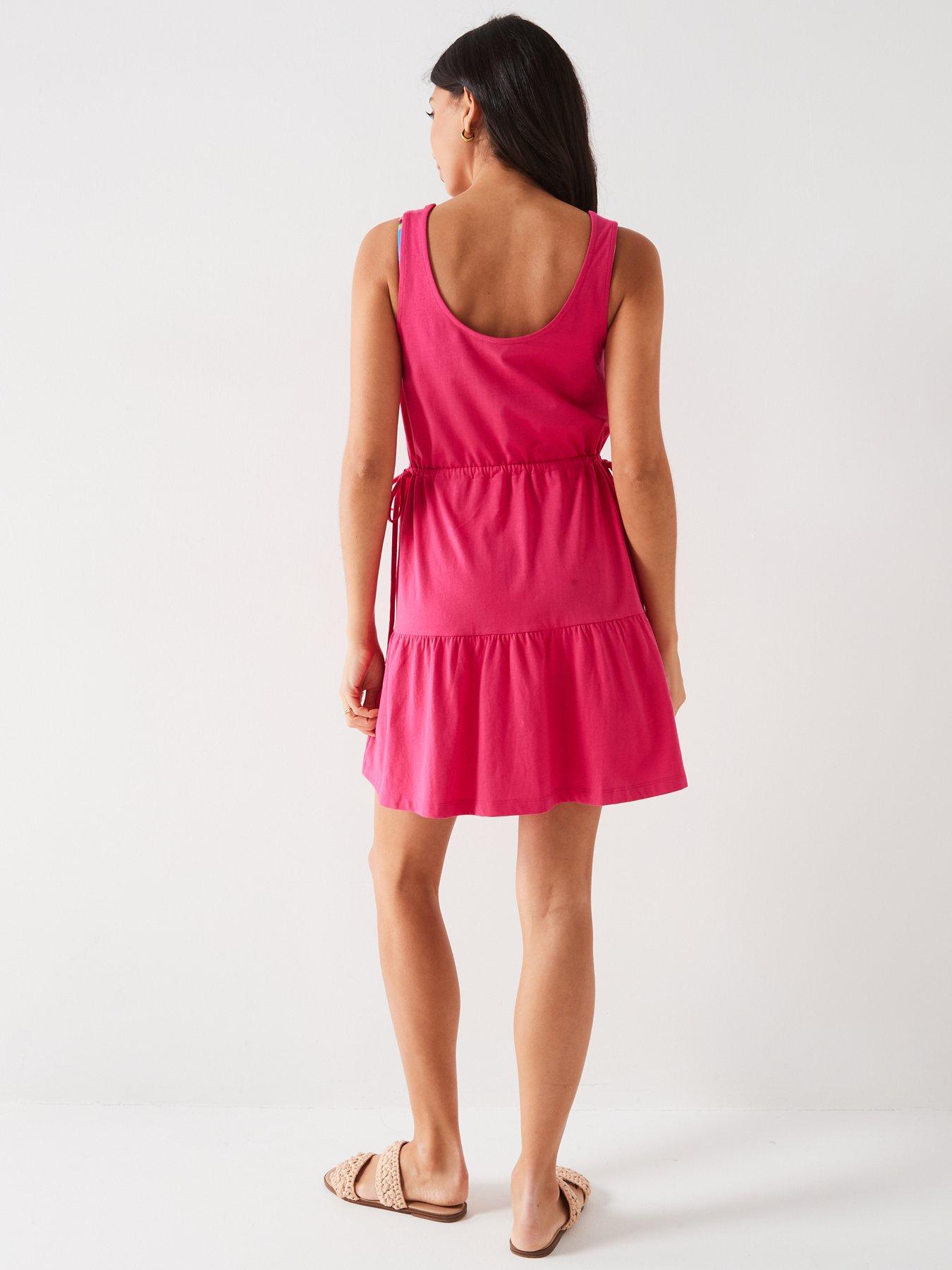 everyday-tie-detail-scoop-neck-dress-pinkstillFront