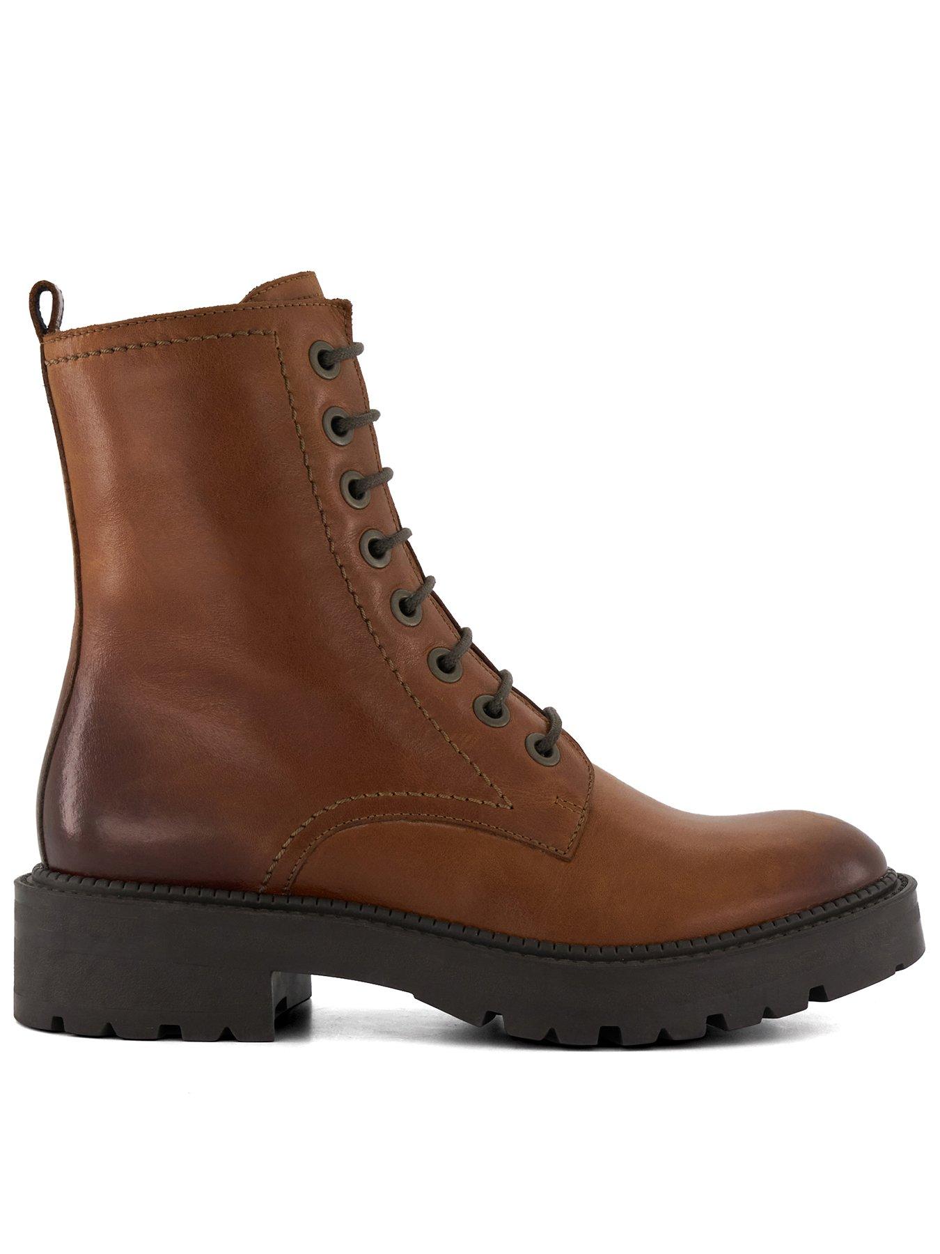 Dune tan outlet boots sale