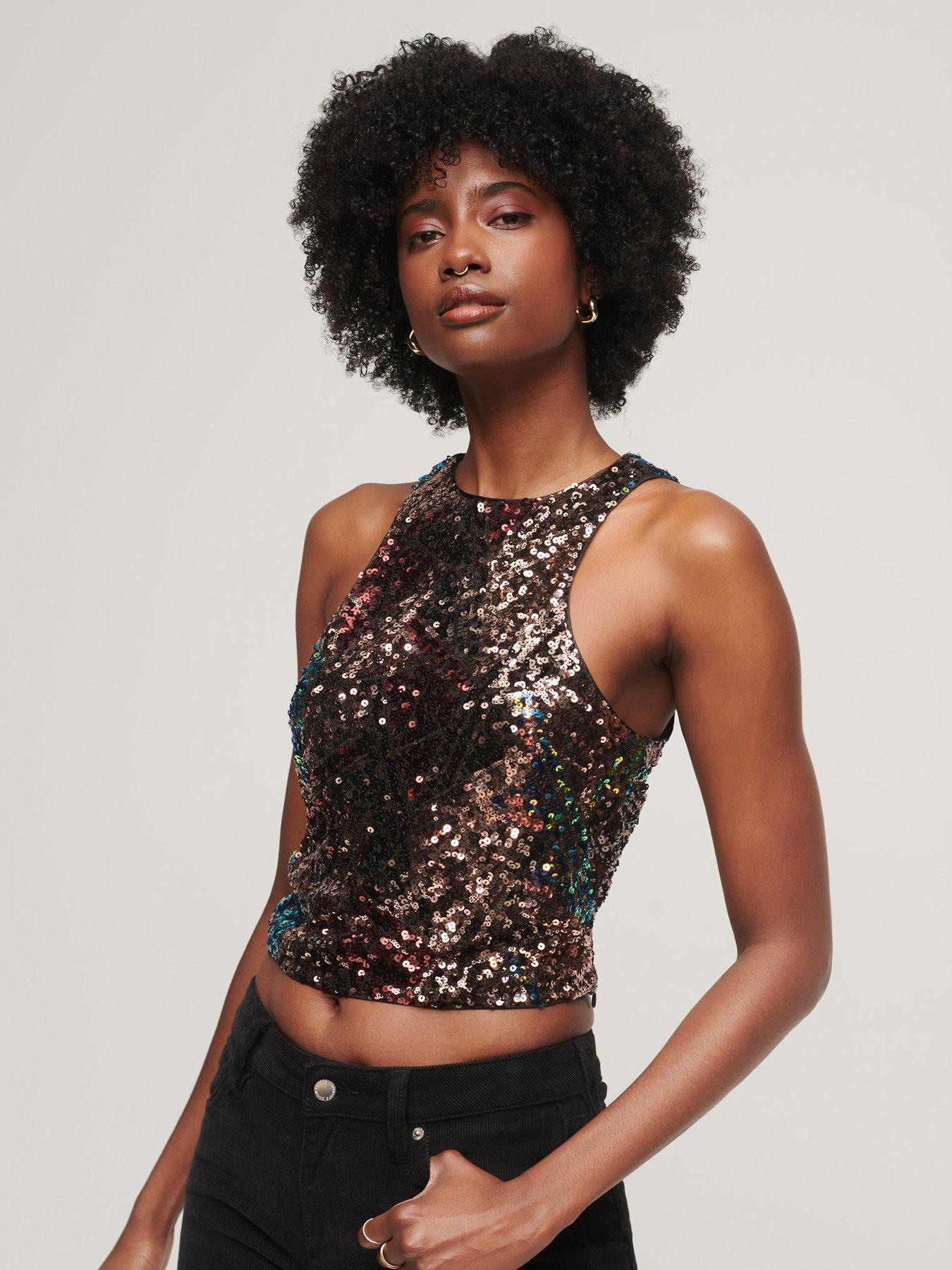 superdry-sleeveless-sequin-racer-top-multi