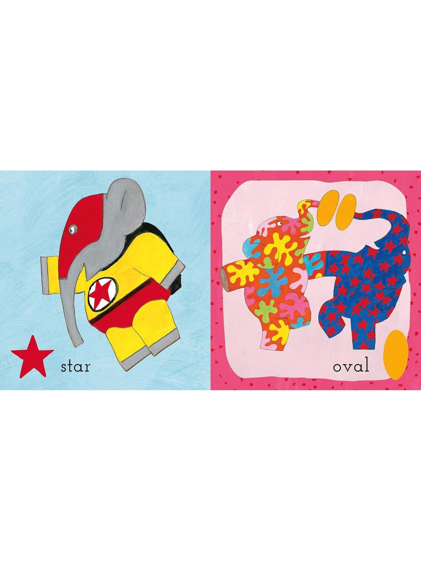 Image 3 of 3 of Elmer 4 Book Set - Colours, Numbers, Shapes, Actions