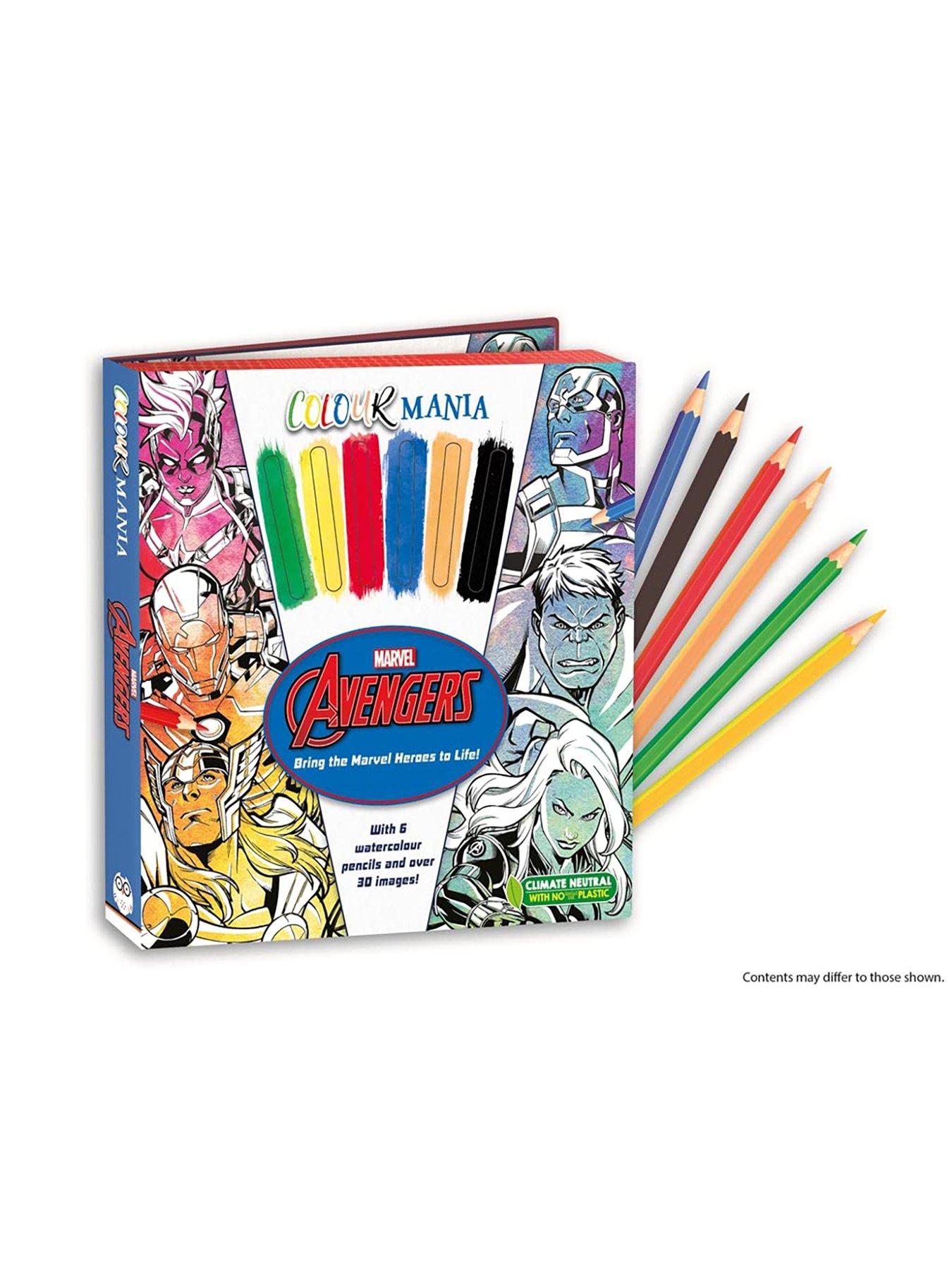 Image 2 of 3 of Marvel Avengers - Colouring Book and Pencil Set