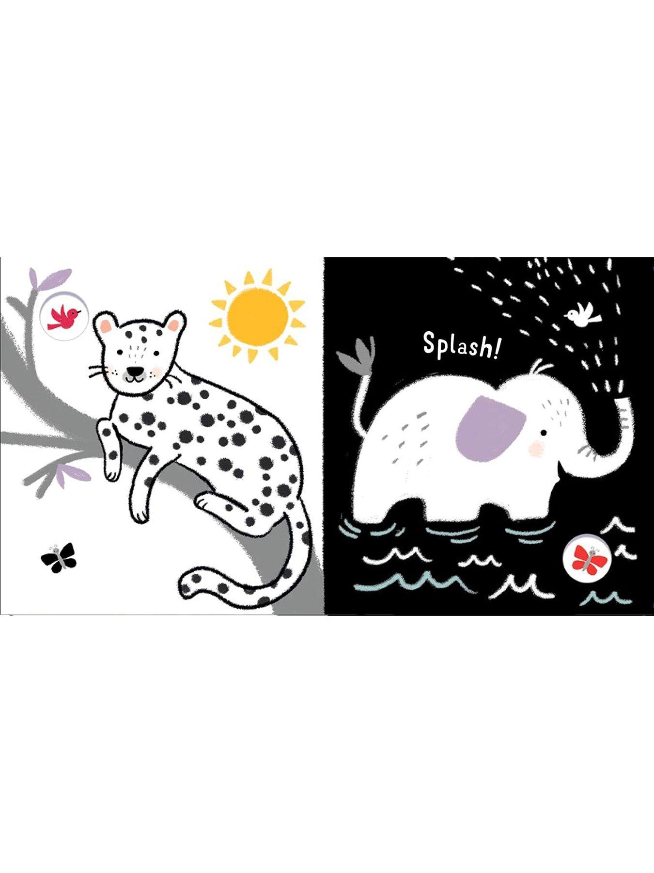 Image 4 of 6 of Baby's Very First Little Black and White Library & Animals