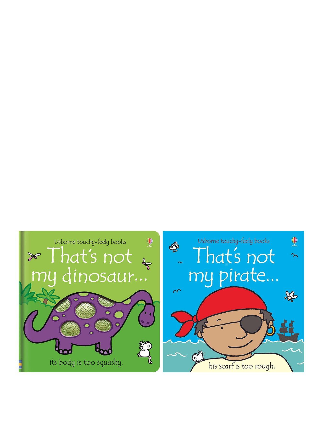 That's Not My Dinosaur and Pirate - 2 Book Set