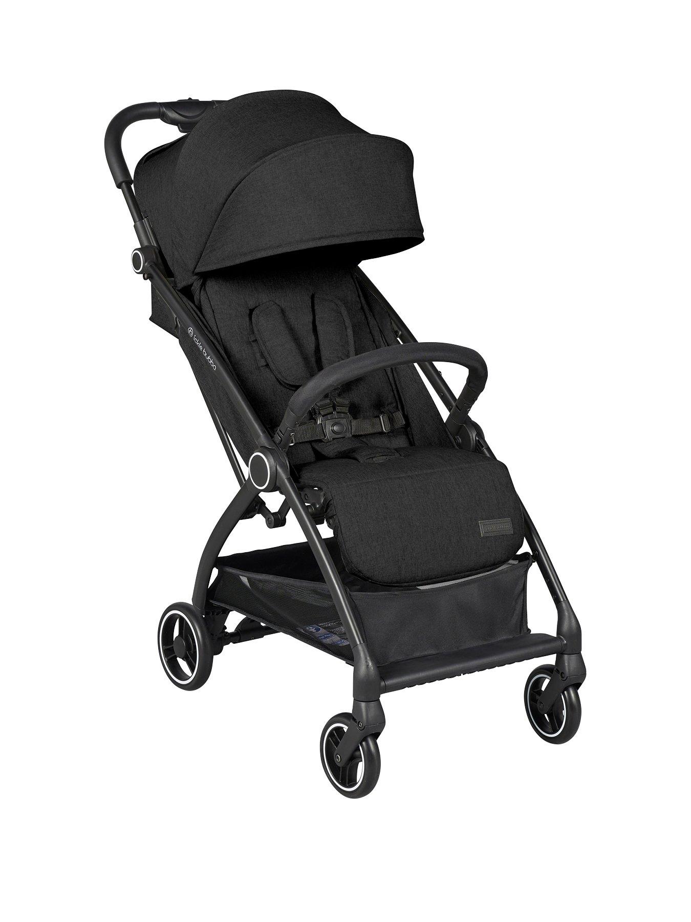 ickle-bubba-aries-max-autofold-stroller-black