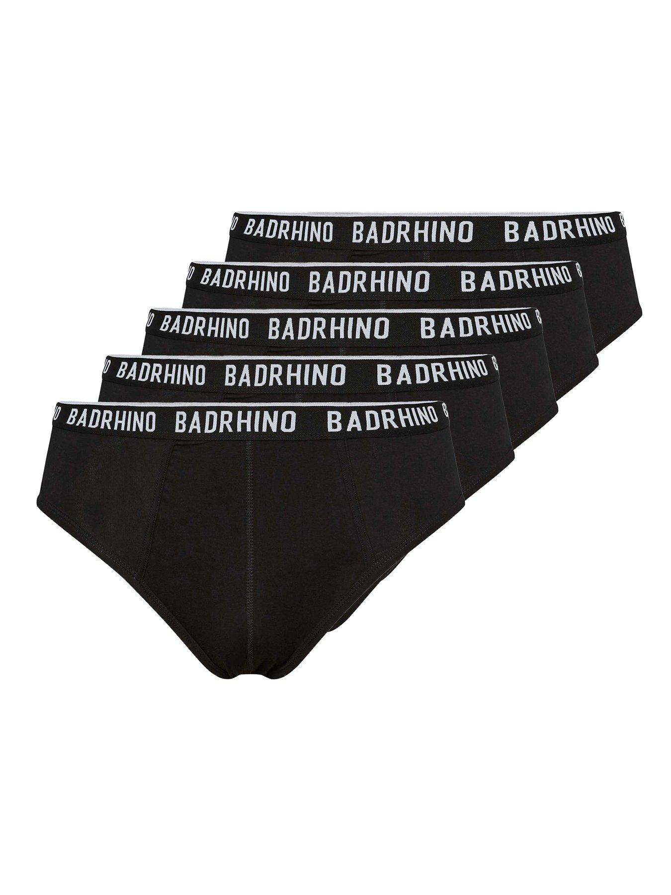 Image 1 of 1 of BadRhino BadRhino 5 Pack Briefs - Black