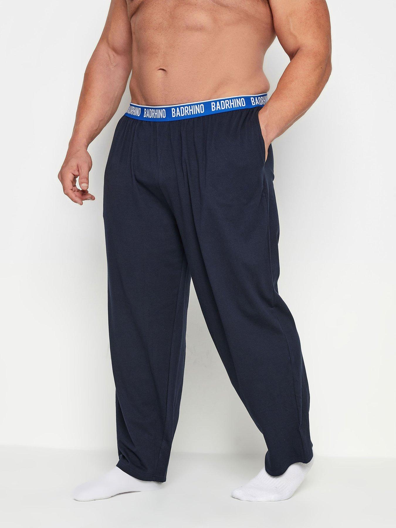 undefined BadRhino BR Navy Lounge Trousers - Blue