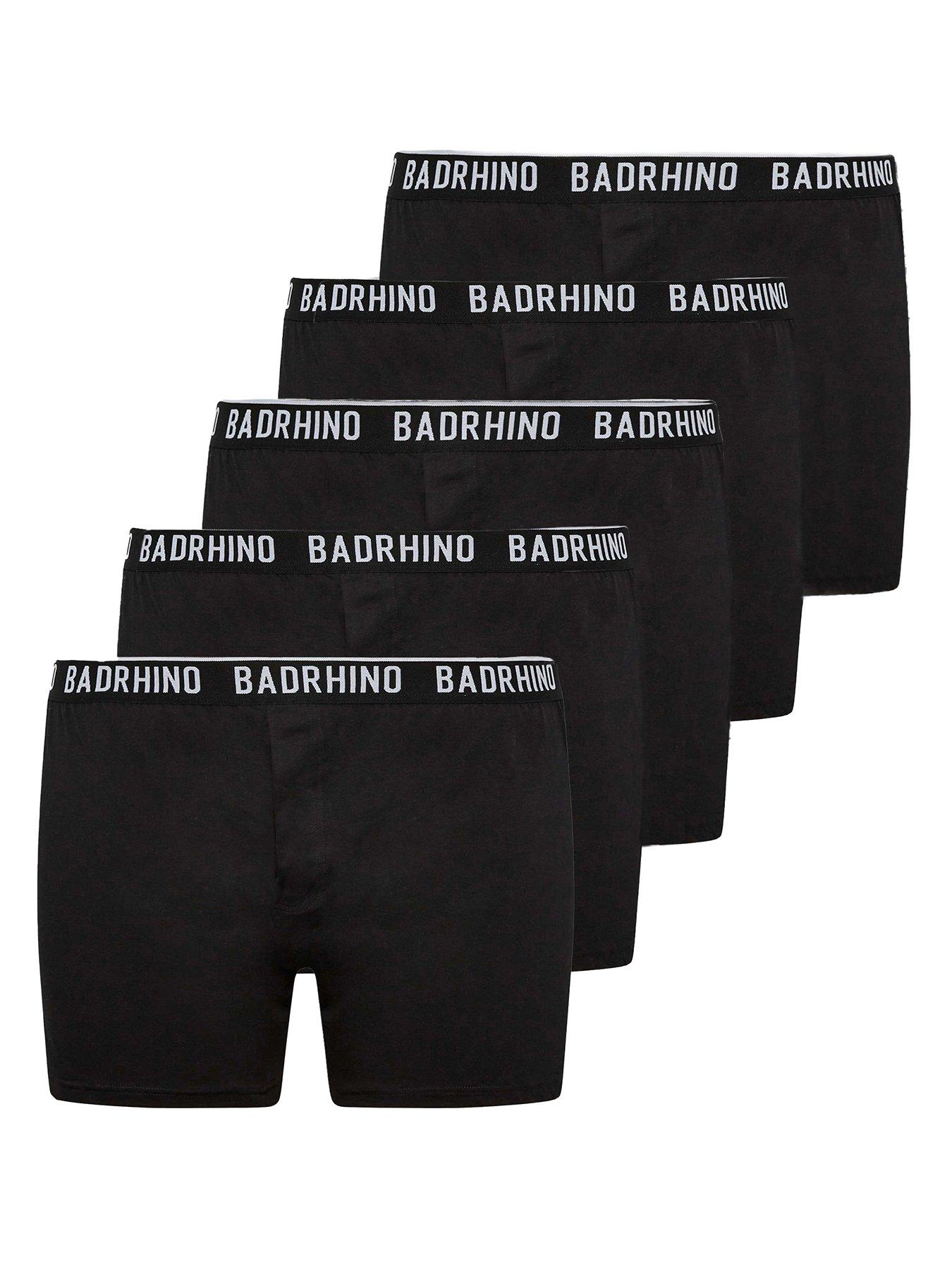 undefined BadRhino 5Pk Boxer - Black