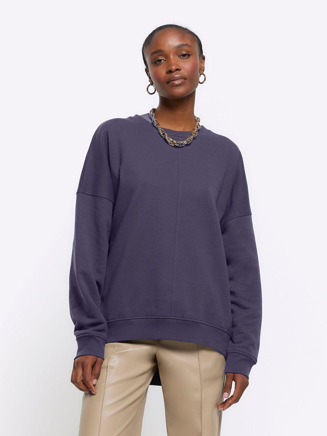 Sosandar Zip Collar Longline Jumper