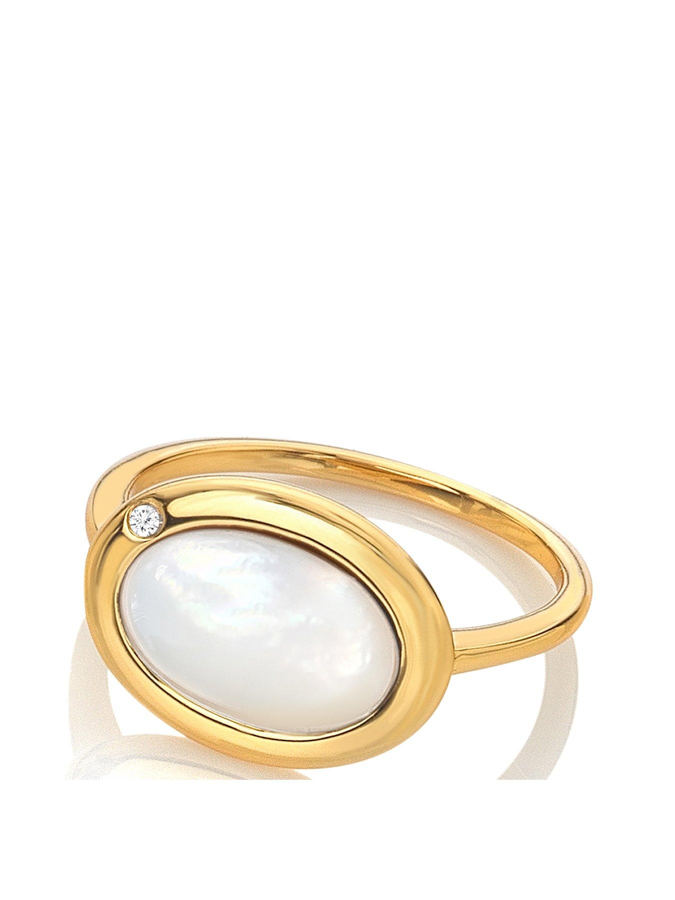 hot-diamonds-hdxgem-horizontal-oval-ring-mother-of-pearlstillFront