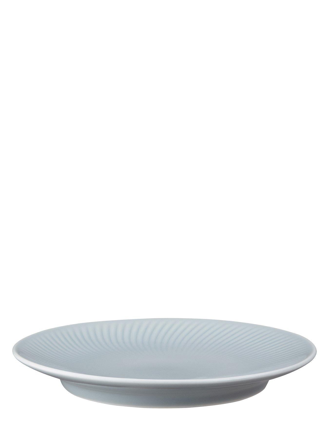 Image 3 of 5 of Denby Porcelain Arc 12-Piece Tableware Set in Grey