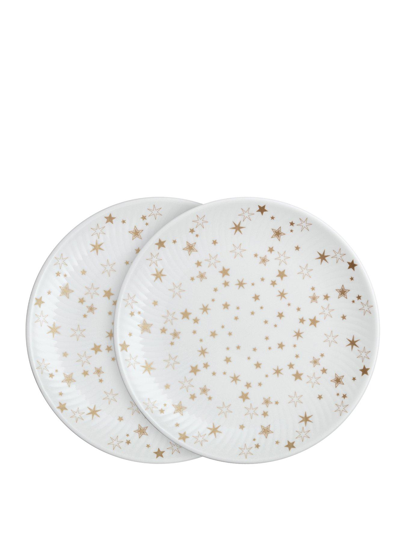 denby-porcelain-stars-small-plates-in-white-ndash-set-of-2front