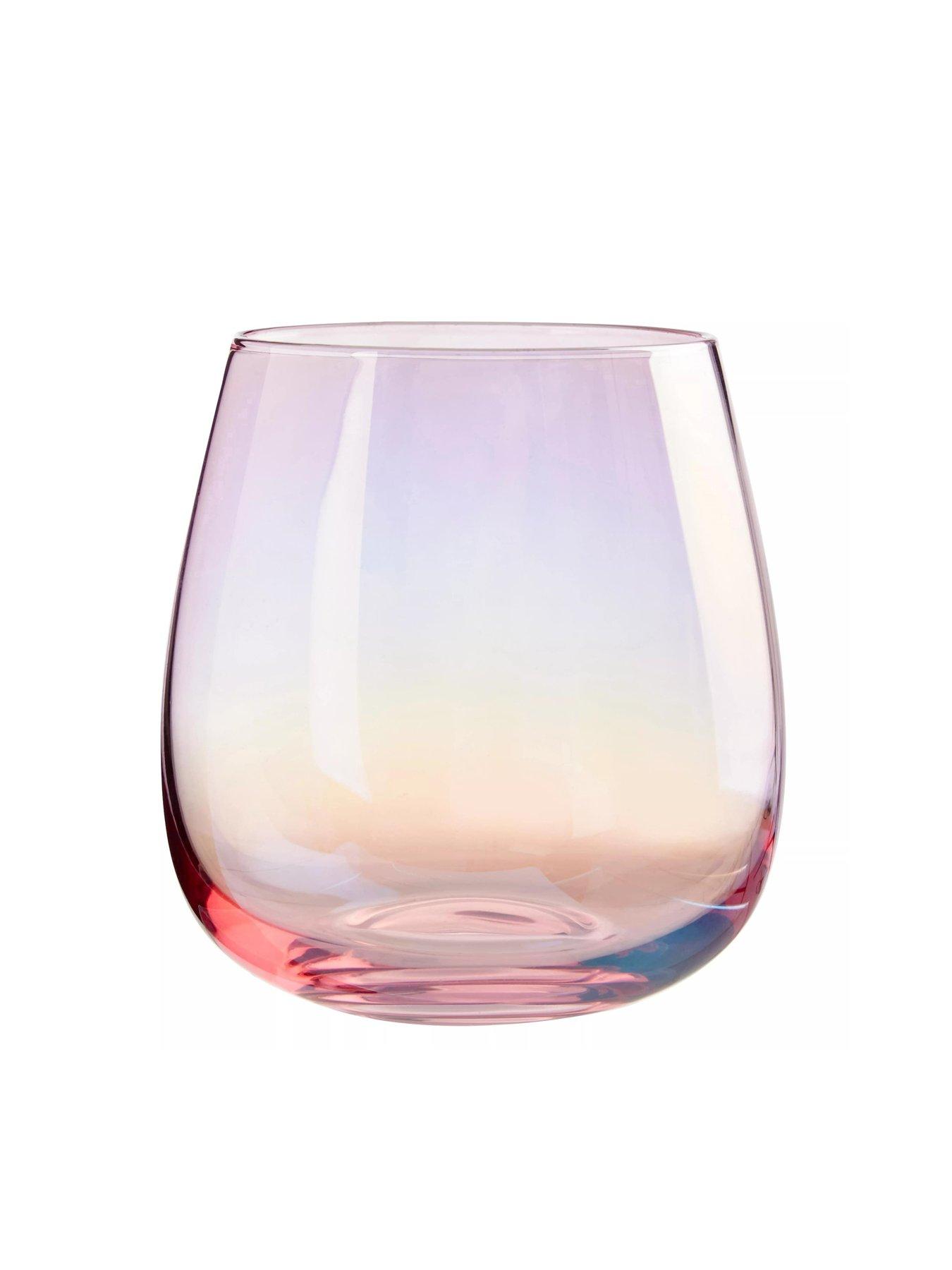 Image 2 of 4 of Premier Housewares Frosted Deco Set Of 4 Tumbler Glasses