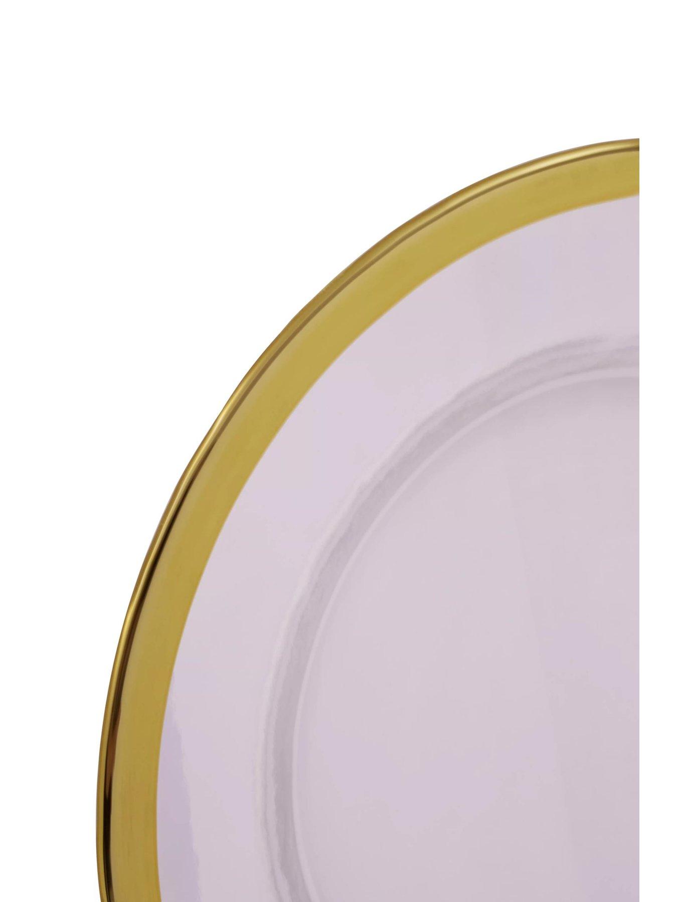 premier-housewares-ida-set-of-four-21-cm-glass-side-plates-with-gold-rimdetail