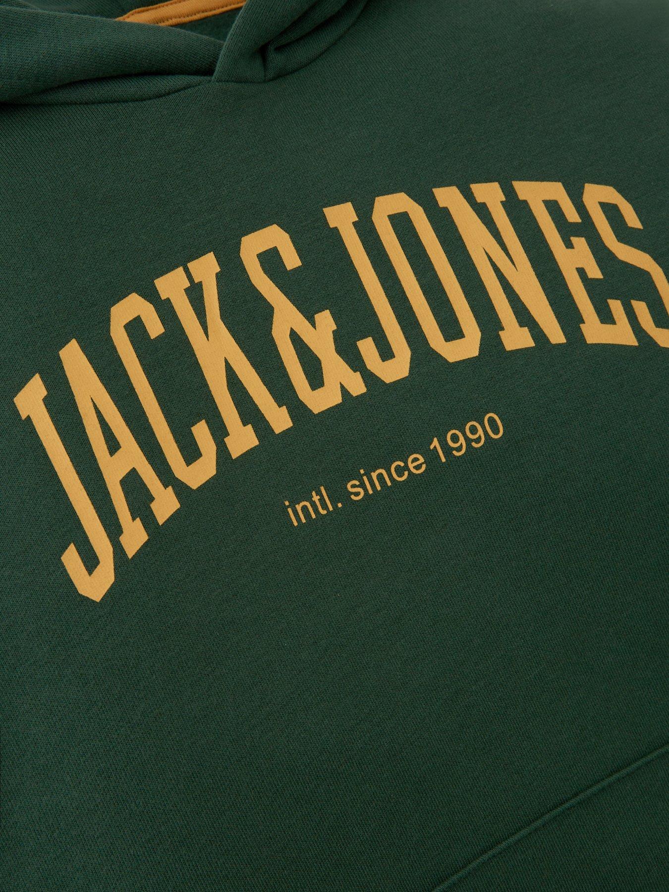 jack-jones-junior-boys-josh-slogan-hoodienbsp--dark-greenoutfit