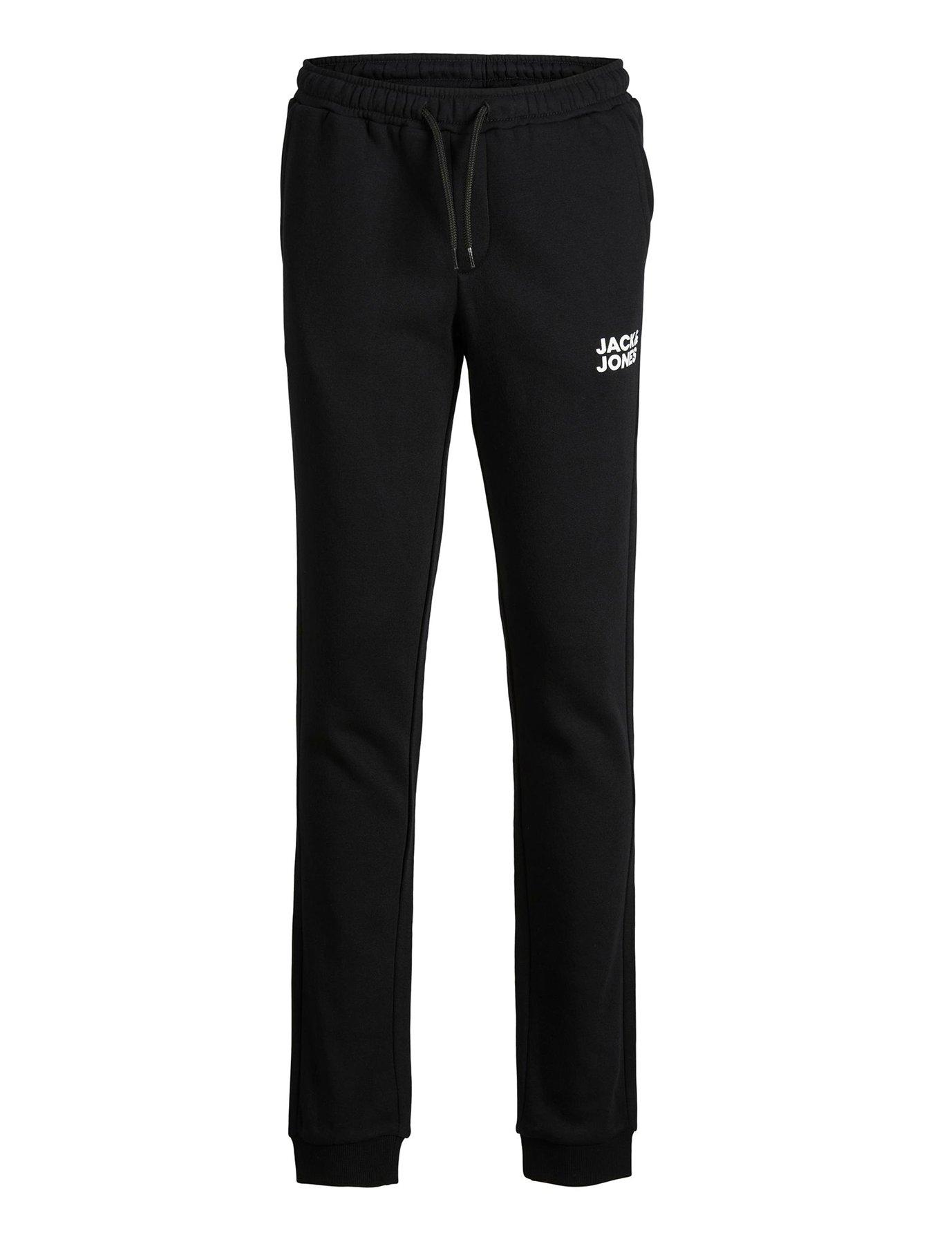 jack-jones-junior-boys-corp-logo-sweat-pants-black