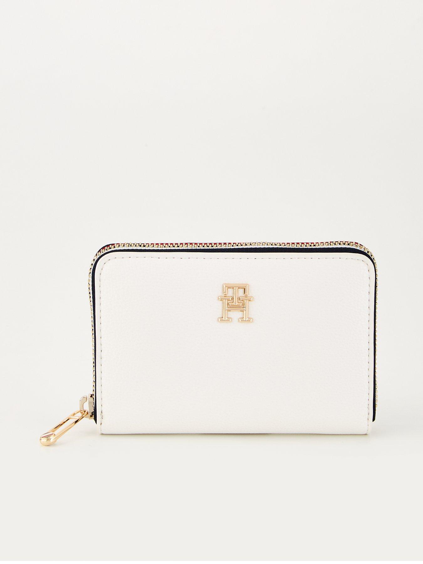 Tommy Hilfiger Essentials Medium Zip Around Purse White Very Ireland