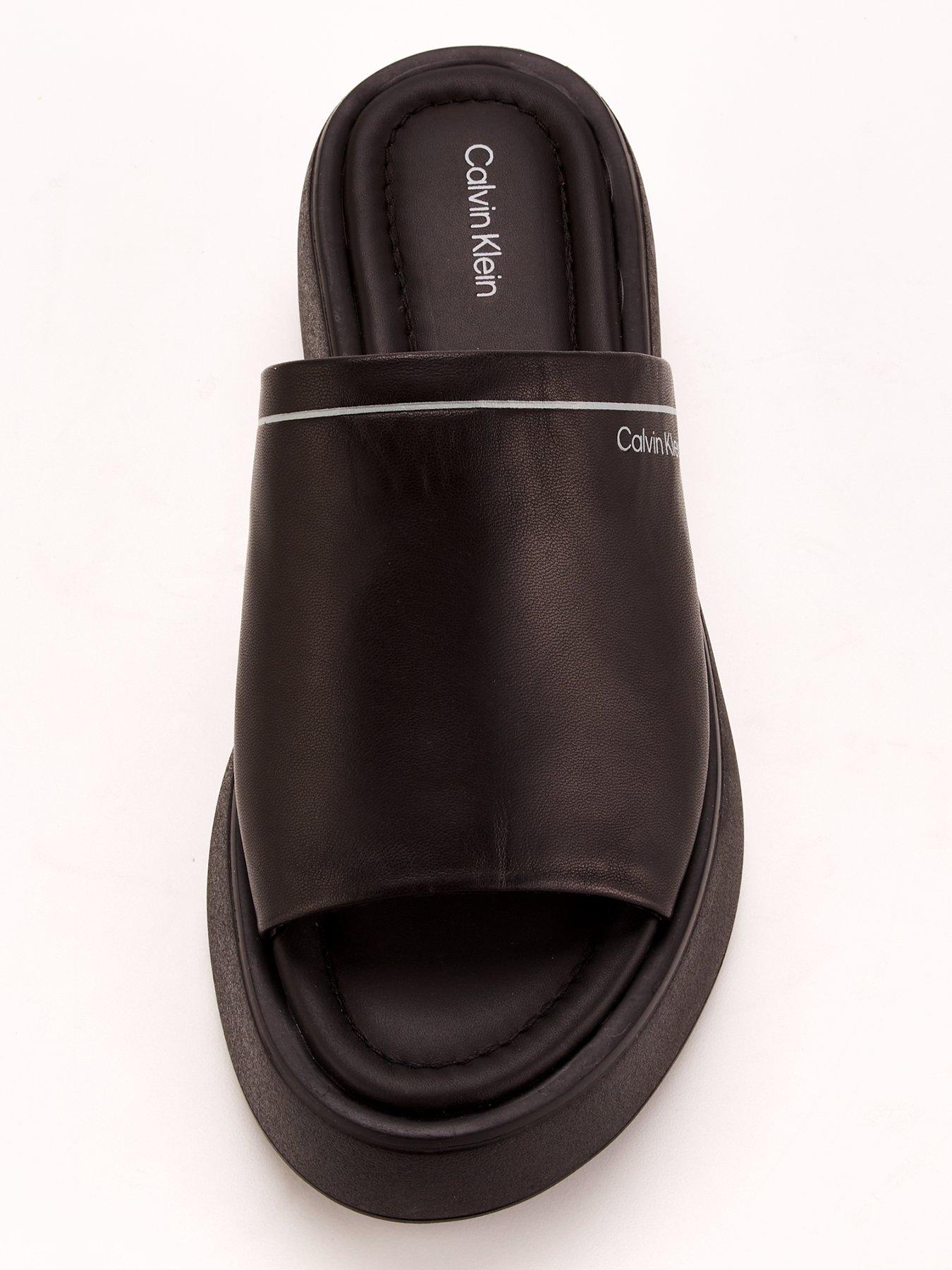 calvin-klein-flatform-sandal-blackoutfit