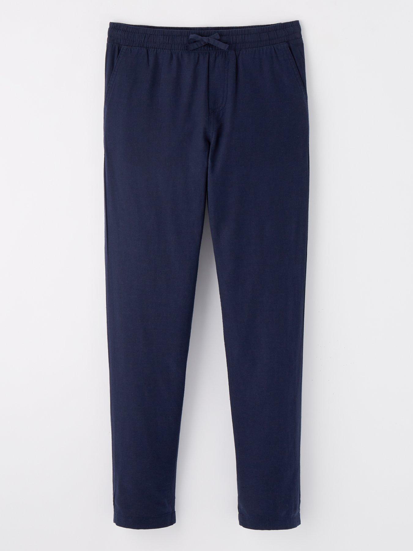 jack-jones-junior-boys-kane-summer-linen-blend-jog-trousers-navy-blazer