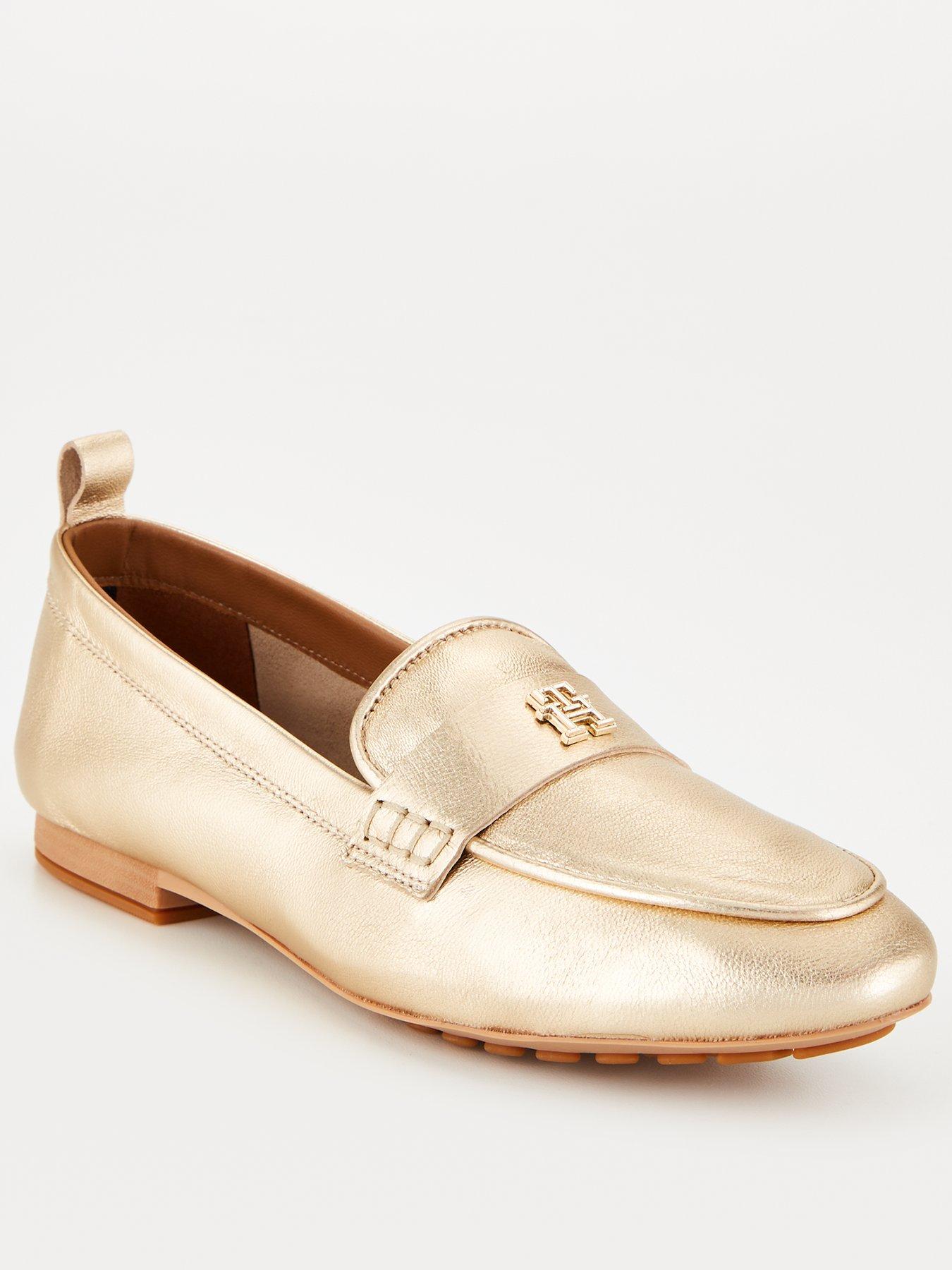 tommy-hilfiger-metallic-leather-moccasin-loafer-gold