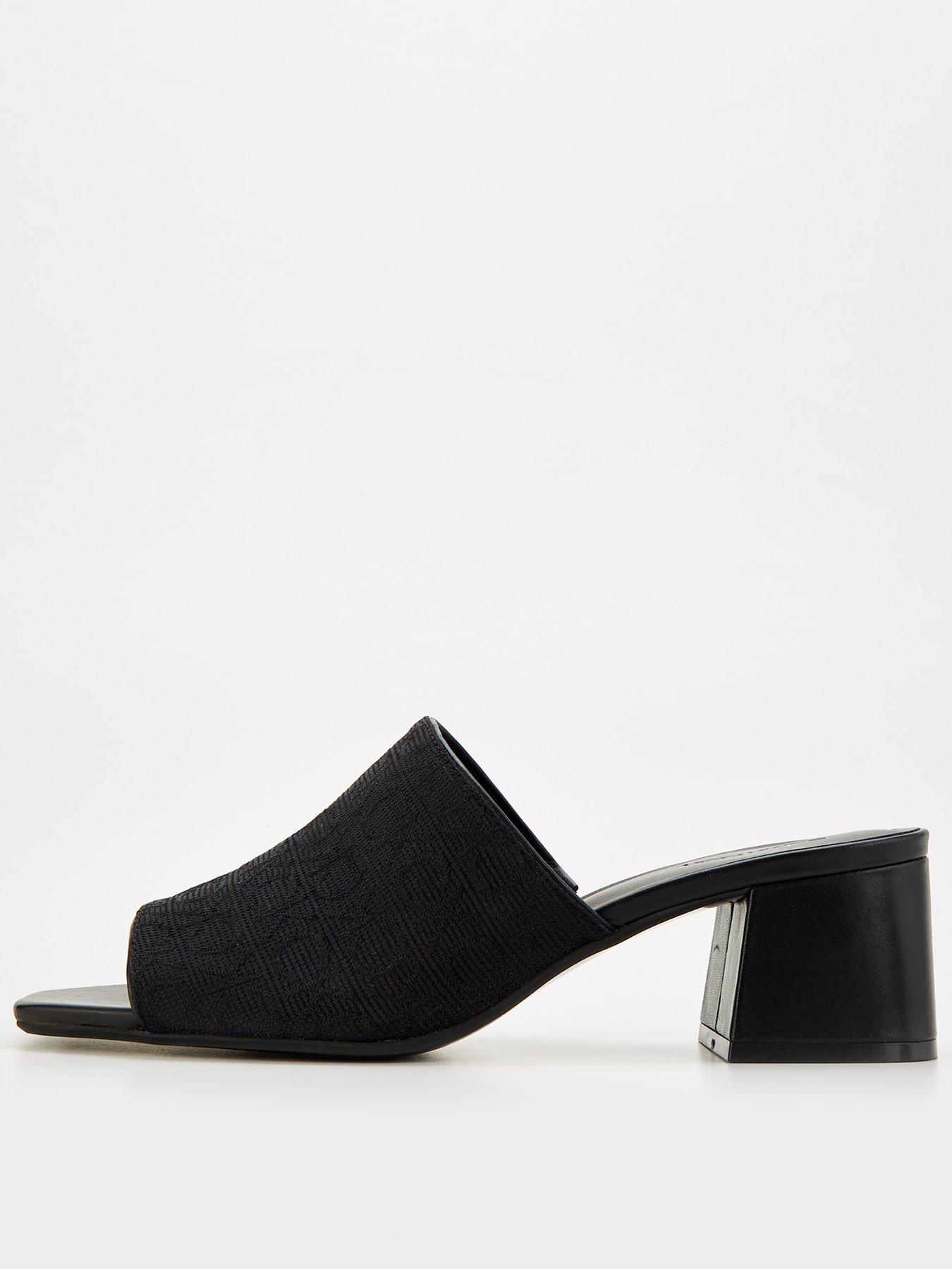 calvin-klein-block-heel-mule-black