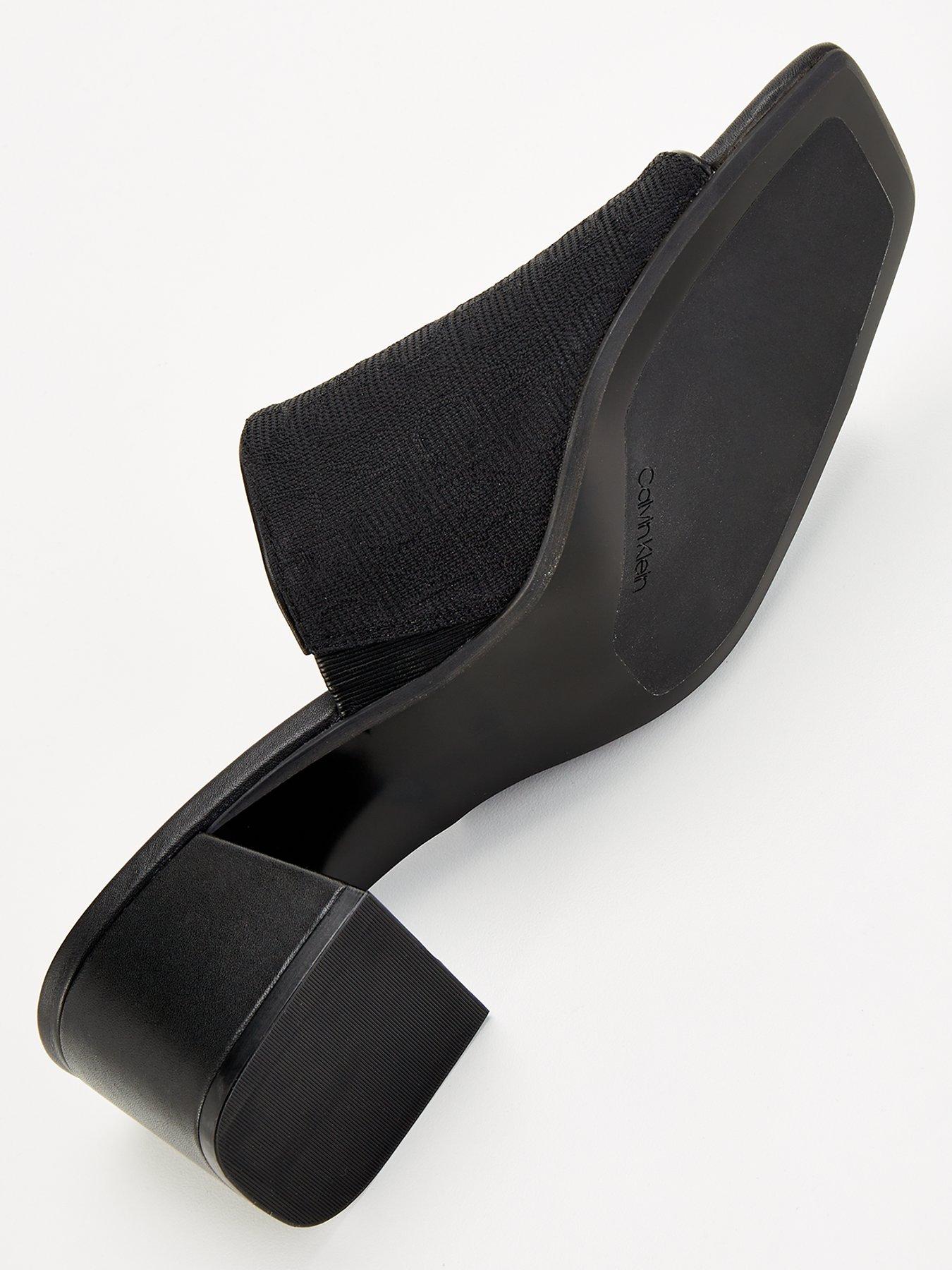 calvin-klein-block-heel-mule-blackdetail