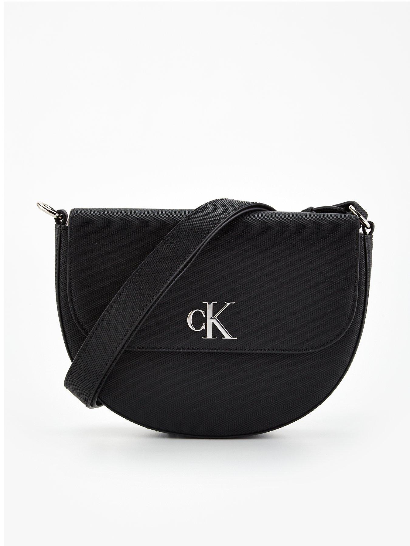 calvin-klein-jeans-monogram-saddle-bag-black