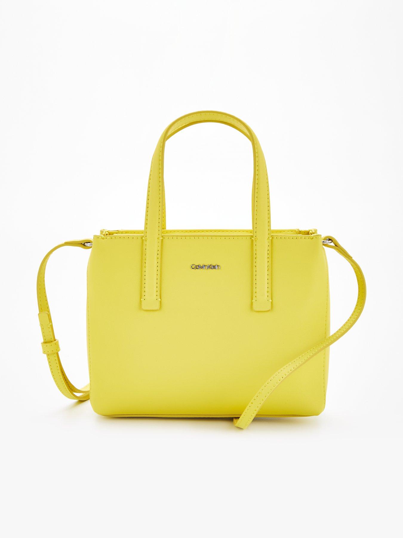 Mini yellow handbag sale