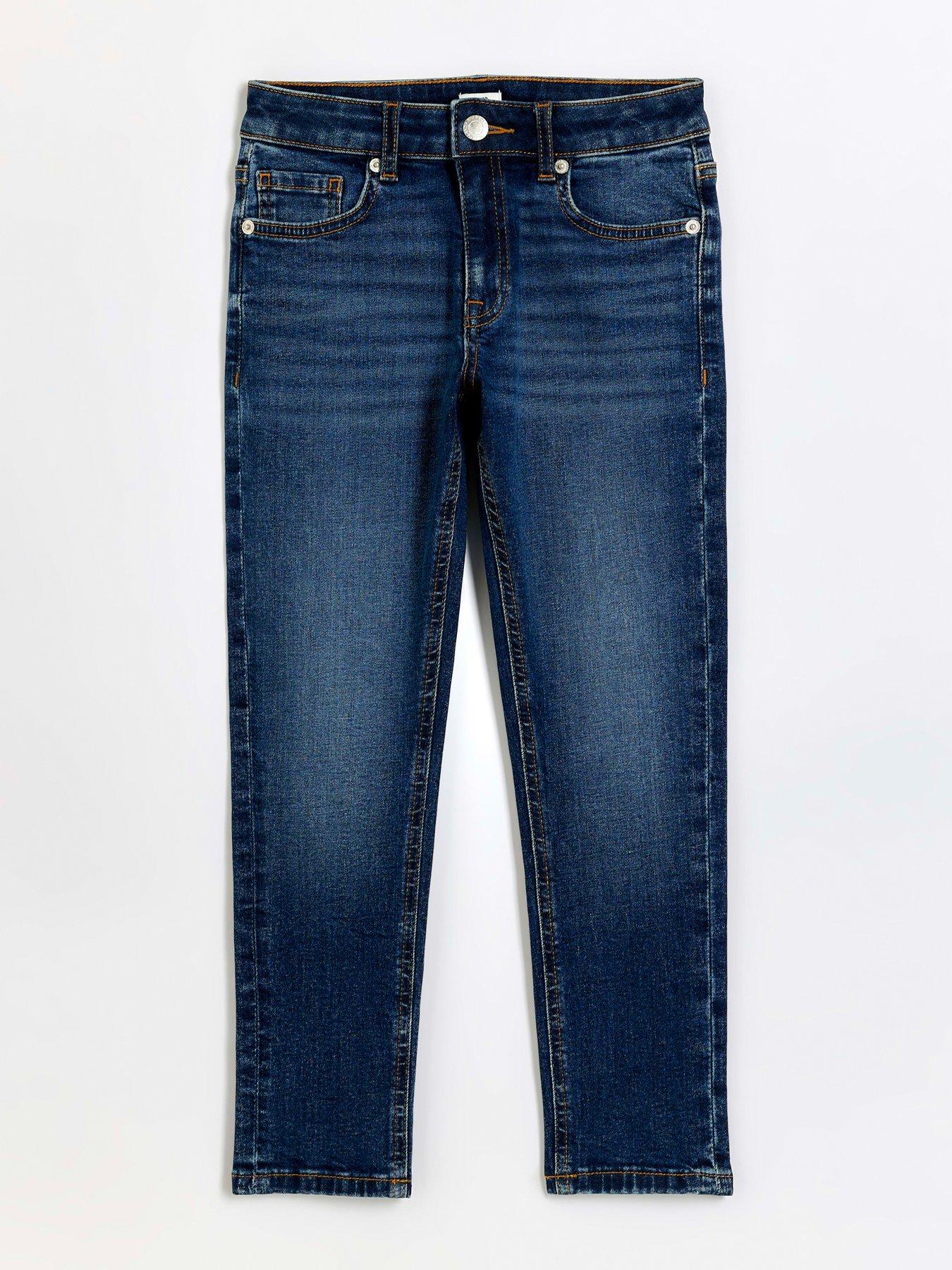 river-island-older-boy-relaxed-slim-jeans-bluestillFront