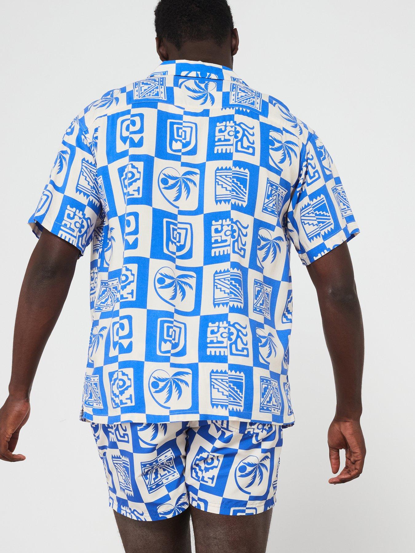 jack-jones-jack-amp-jones-ocean-print-co-ord-resort-shirt-bluestillFront