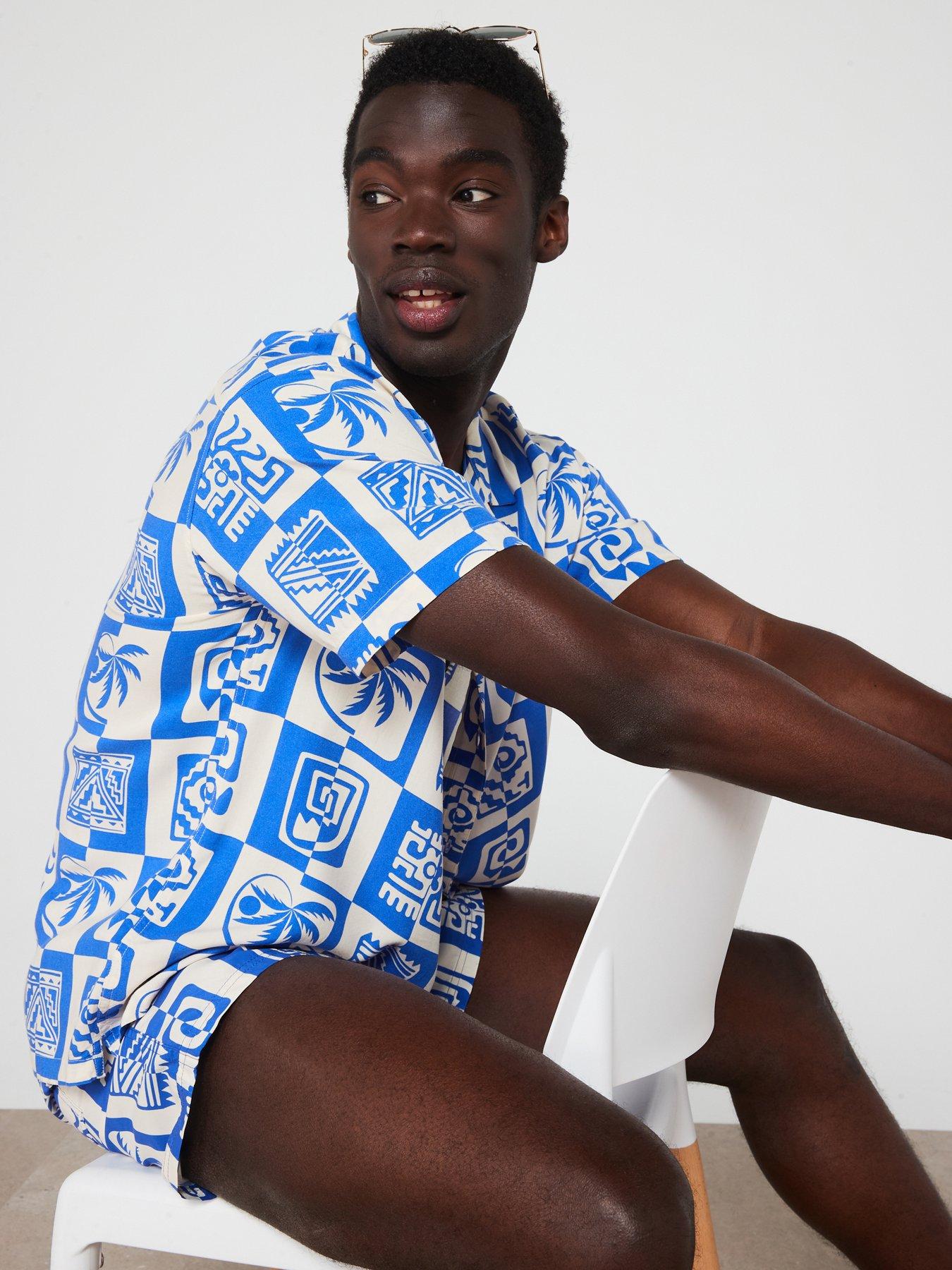 jack-jones-jack-amp-jones-ocean-print-co-ord-resort-shirt-blueoutfit