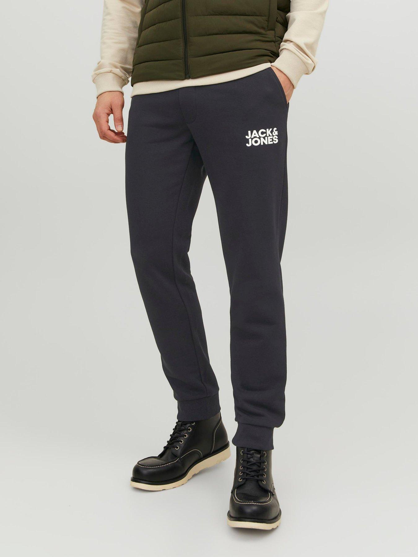 jack-jones-cuffed-joggers-black