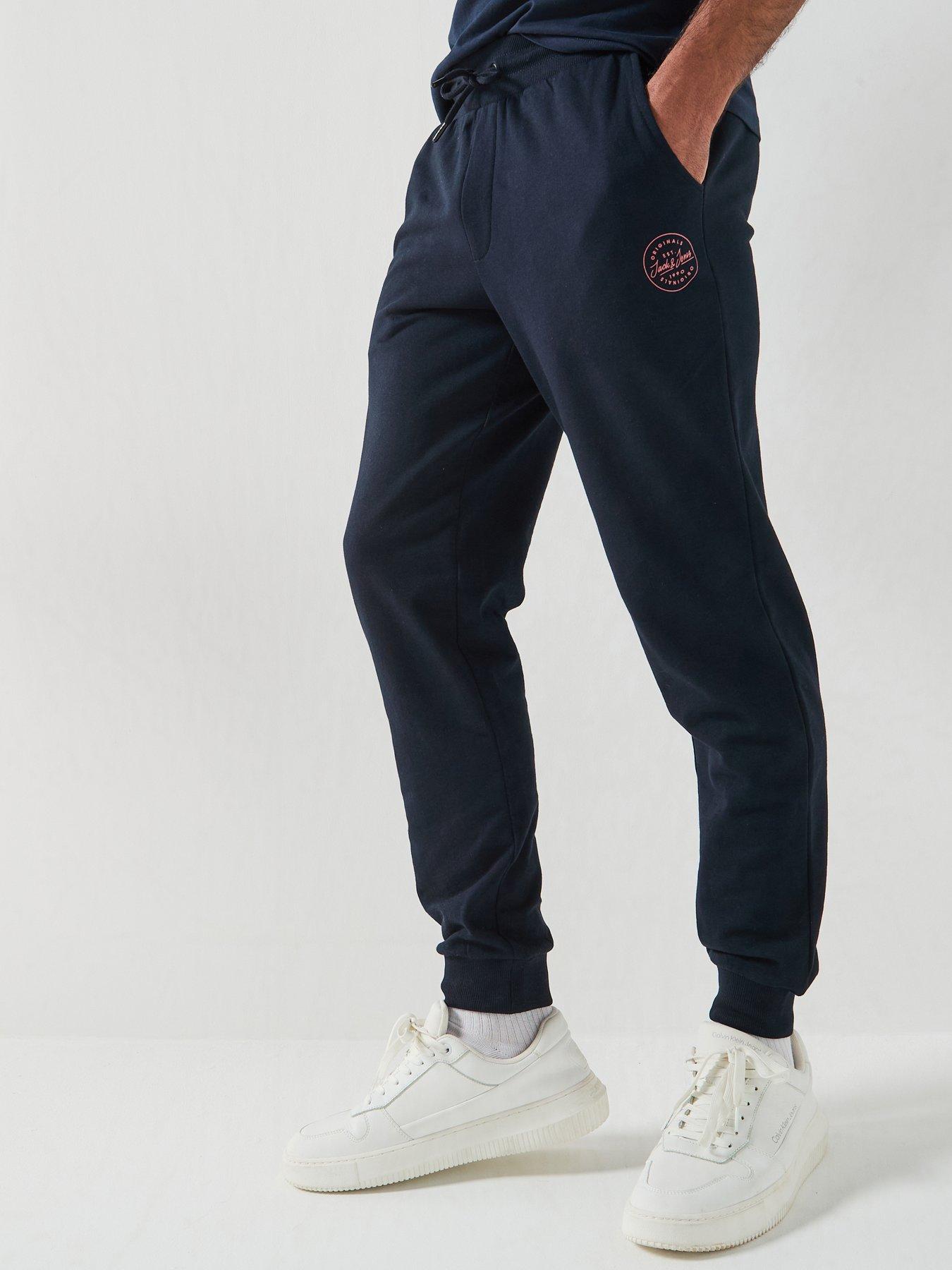 jack-jones-jack-amp-jones-cuffed-joggers-navy