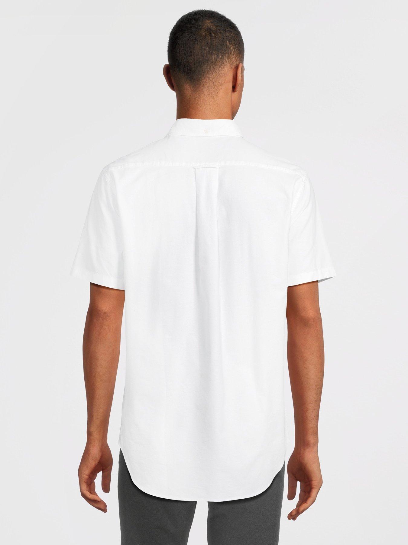 gant-regular-fit-short-sleeve-oxford-shirt-whitestillFront