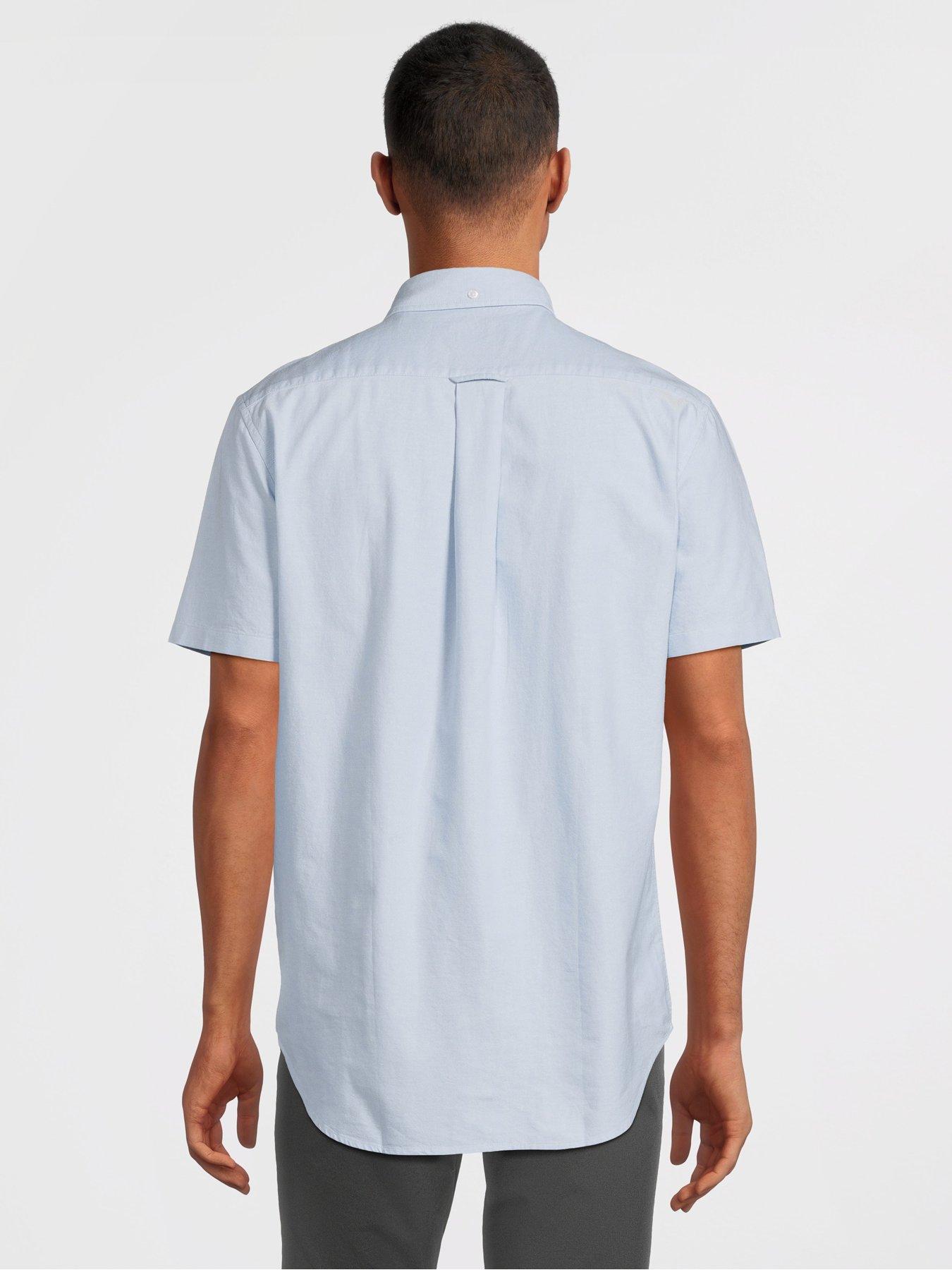 gant-regular-fit-short-sleeve-oxford-shirt-light-bluestillFront