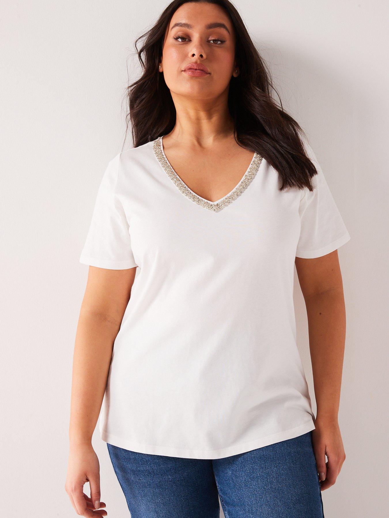 v-by-very-curve-embellished-v-neck-t-shirt-whiteoutfit