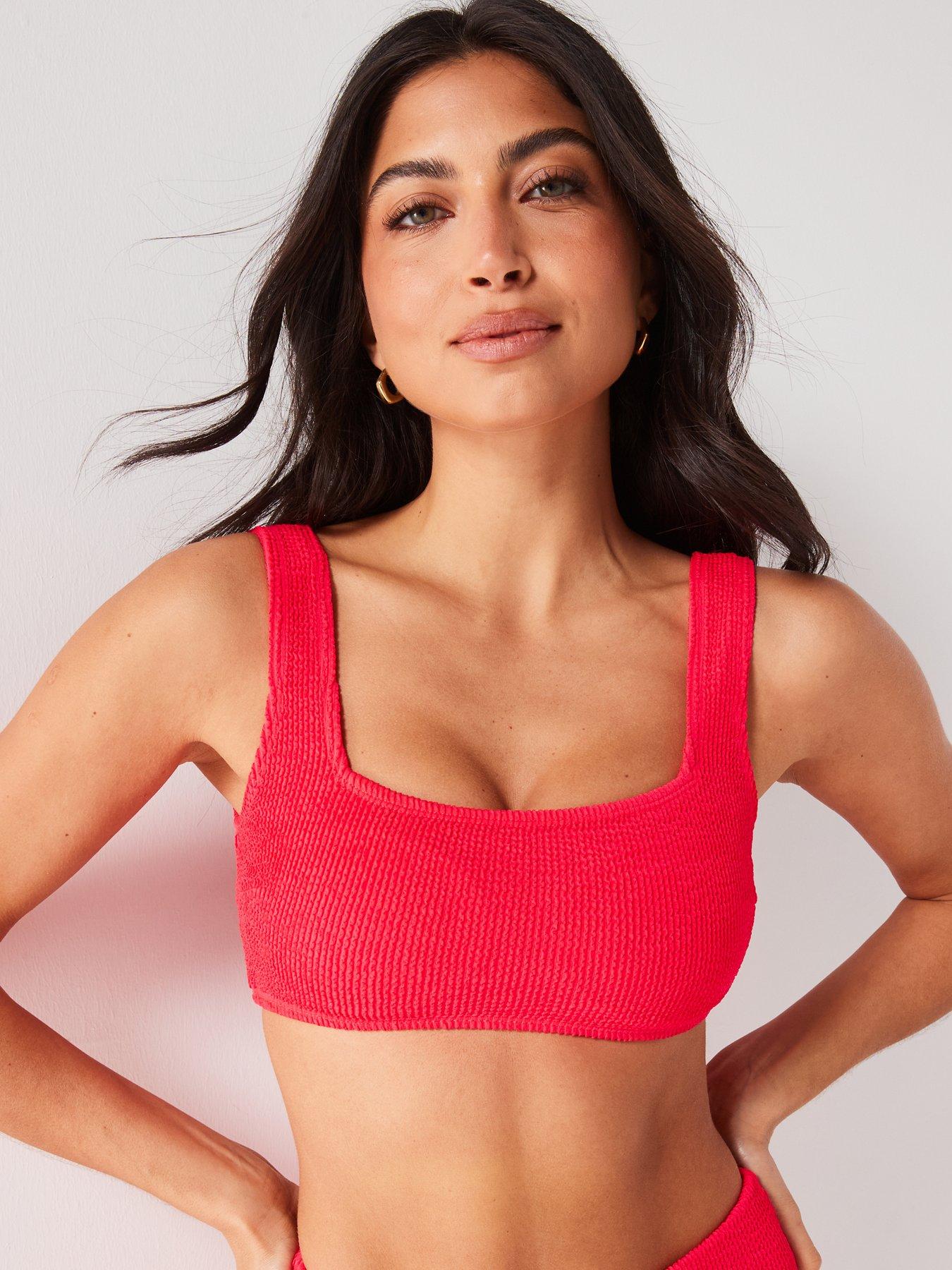 everyday-mix-and-match-crinkle-scoop-neck-bikini-top-pinkfront