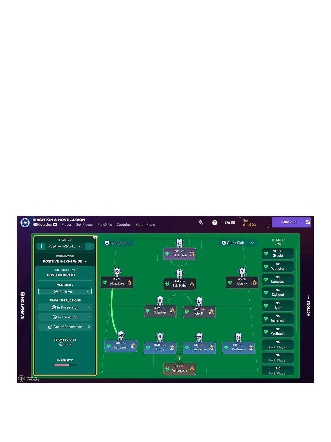 Image 3 of 7 of PC Games Football Manager 2024 (Digital Download)