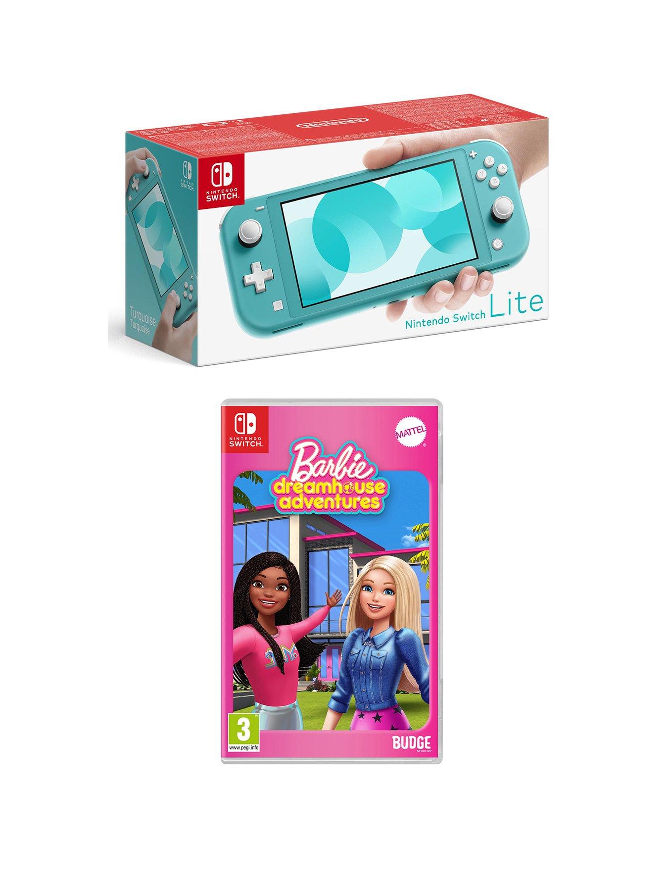 undefined Nintendo Switch Lite (Coral)  &  Barbie DreamHouse Adventures