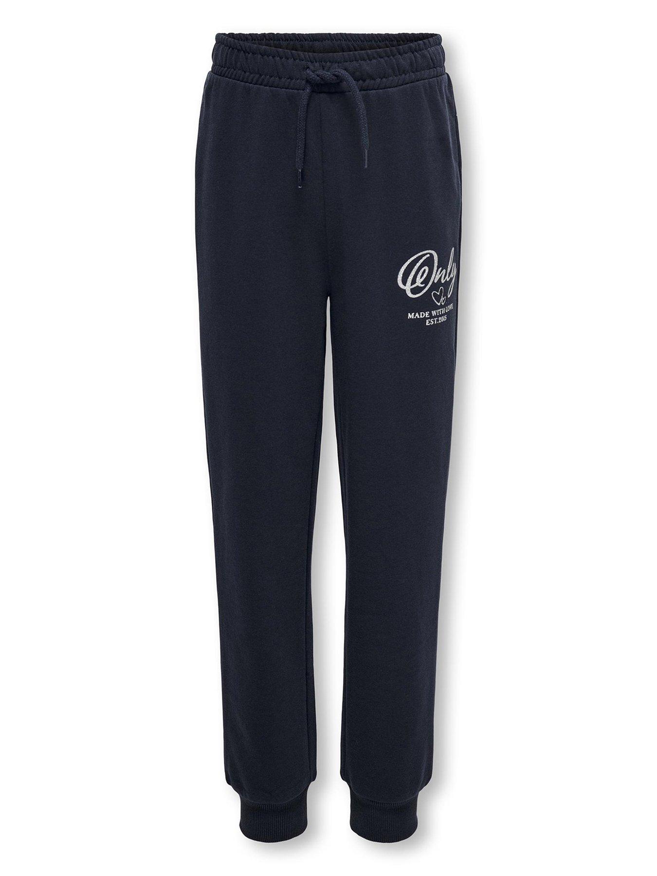 Girls Glitter Only Joggers Night Sky