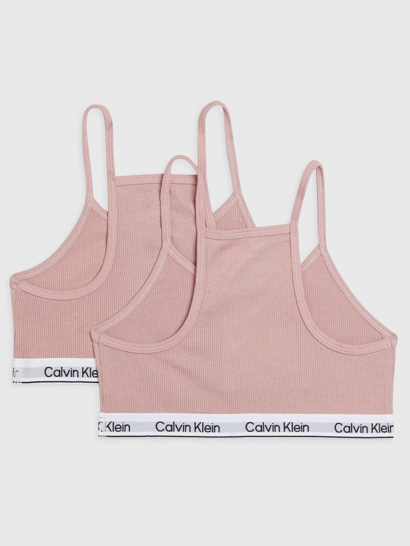 Calvin klein pink velvet sales