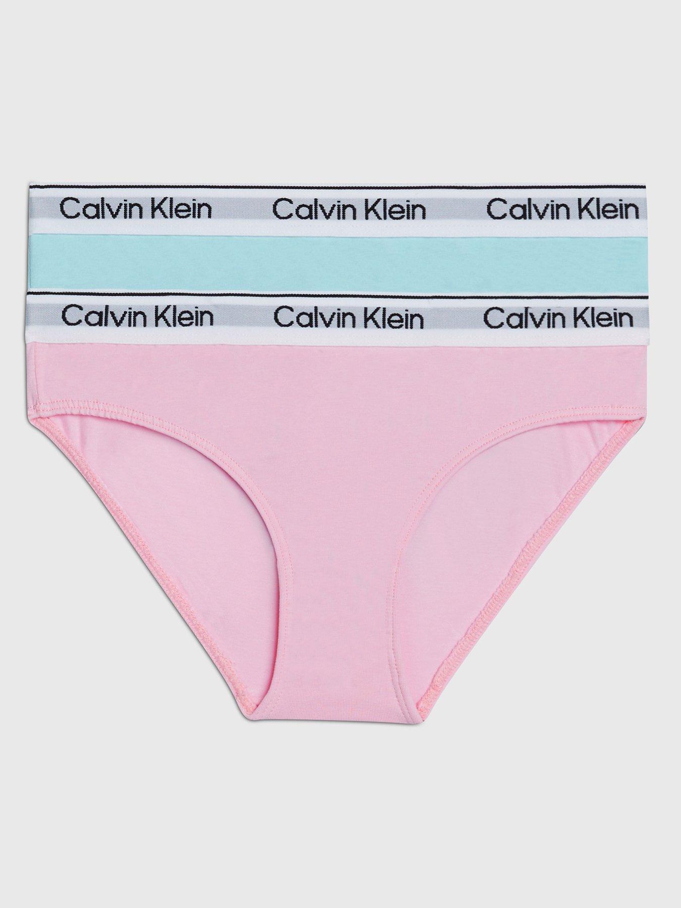 Pink calvin deals klein underwear set